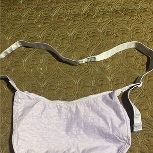 BAGGU Wisteria Medium Crescent Crossbody Bag